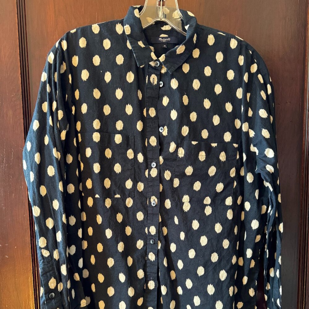 Madewell Ikat button down shirt
